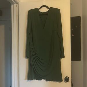 Eloquii Green Midi Dress